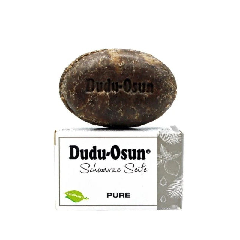 Afrykańskie czarne mydło PURE, naturalne, ekologiczne, bezzapachowe, Edycja świąteczna, 25 g, Dudu-Osun
