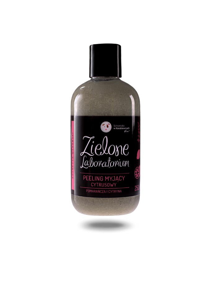 Cytrusowy peeling myjący pomarańcza i cytryna, 250 ml, Zielone Laboratorium