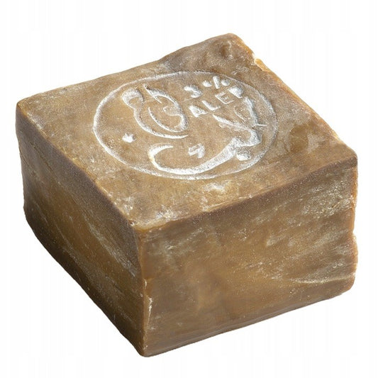 Mydło Aleppo oliwkowo-laurowe, 3% oleju laurowego, 200g, Aleppo Soap Co. by Tadé