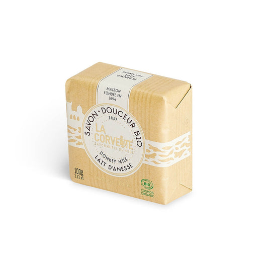 Mydło BIO Organiczne OŚLE MLEKO, ECOCERT, 100g, La Corvette