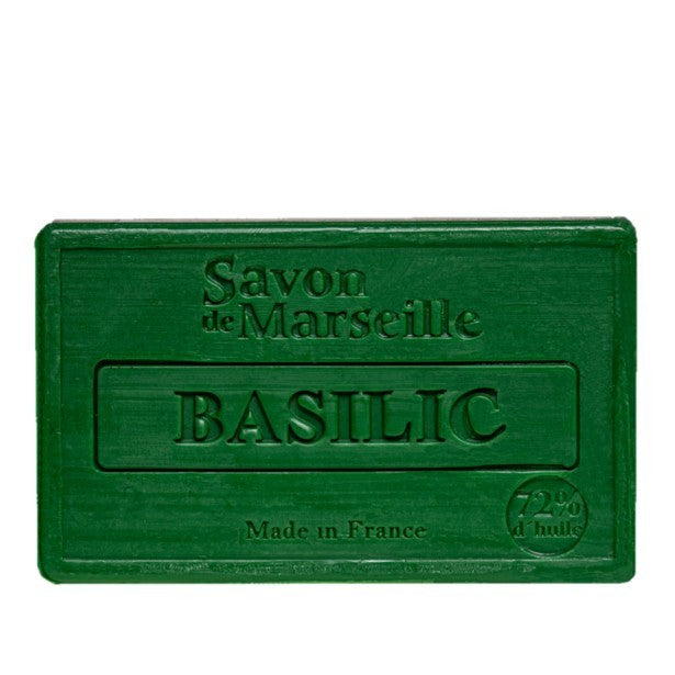 Mydło Marsylskie Prowansalskie BAZYLIA, 72%, 100g, Le Chatelard 1802