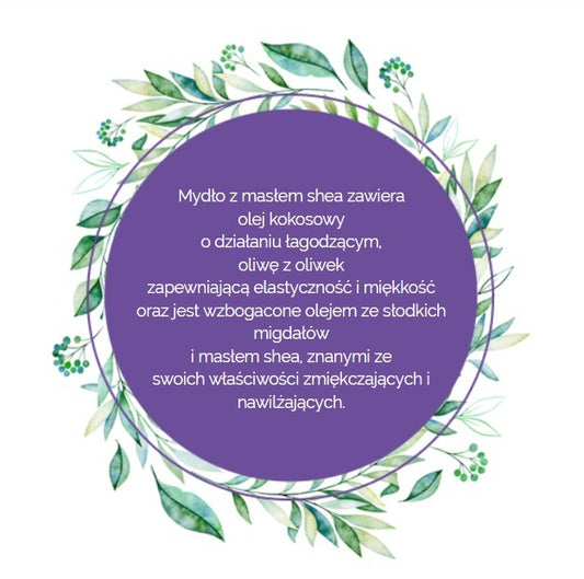 Mydło Marsylskie Prowansalskie MASŁO SHEA, bez oleju palmowego, 72%, 100g, Le Chatelard 1802
