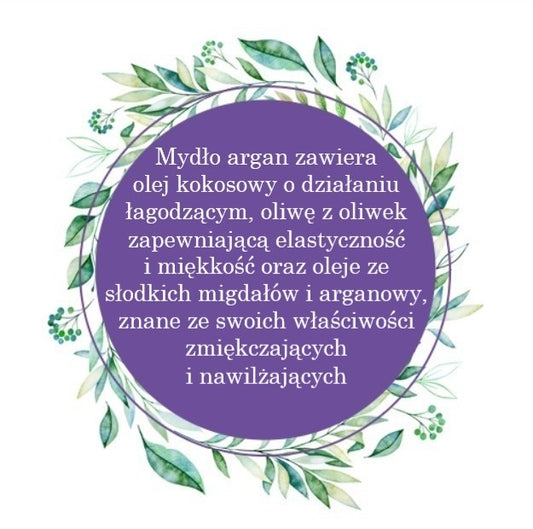 Mydło Marsylskie Prowansalskie OLEJ ARGANOWY, bez oleju palmowego, 72%, 100g, Le Chatelard 1802