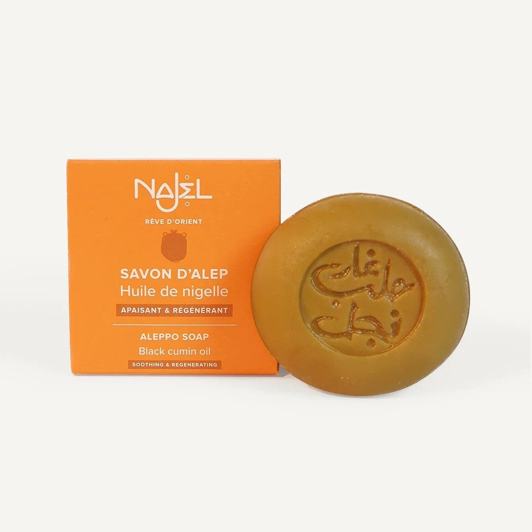 Mydło z Aleppo z czarnuszką, 100 g, Najel