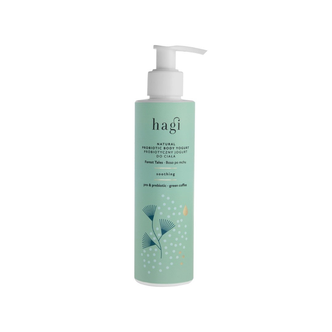 Naturalny probiotyczny jogurt do ciała, Boso Po Mchu, 200ml, Hagi