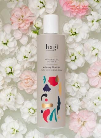 Naturalny żel do mycia ciała Malinowy Chruśniak, 300 ml, Hagi