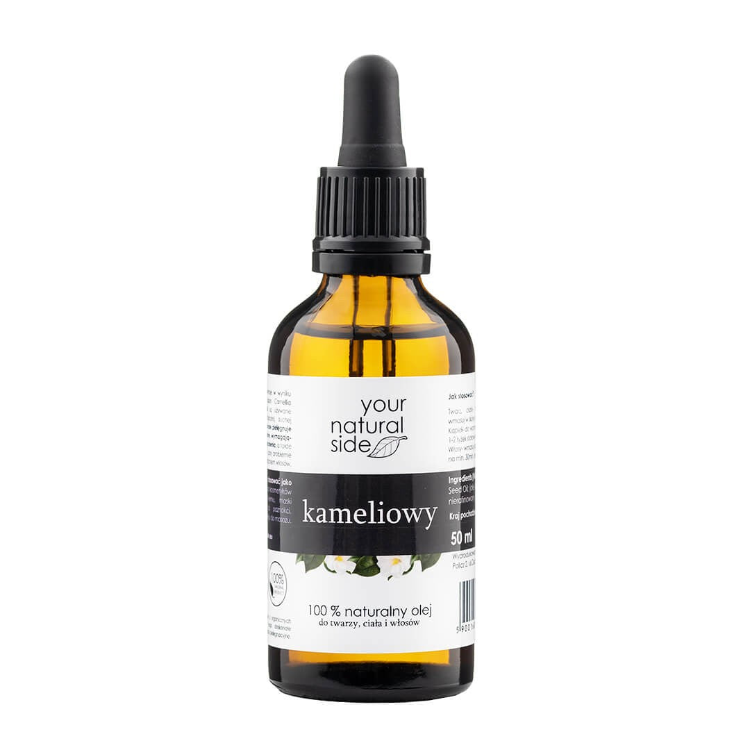 Olej Kameliowy, nierafinowany, Organic, 50 ml, Your Natural Side