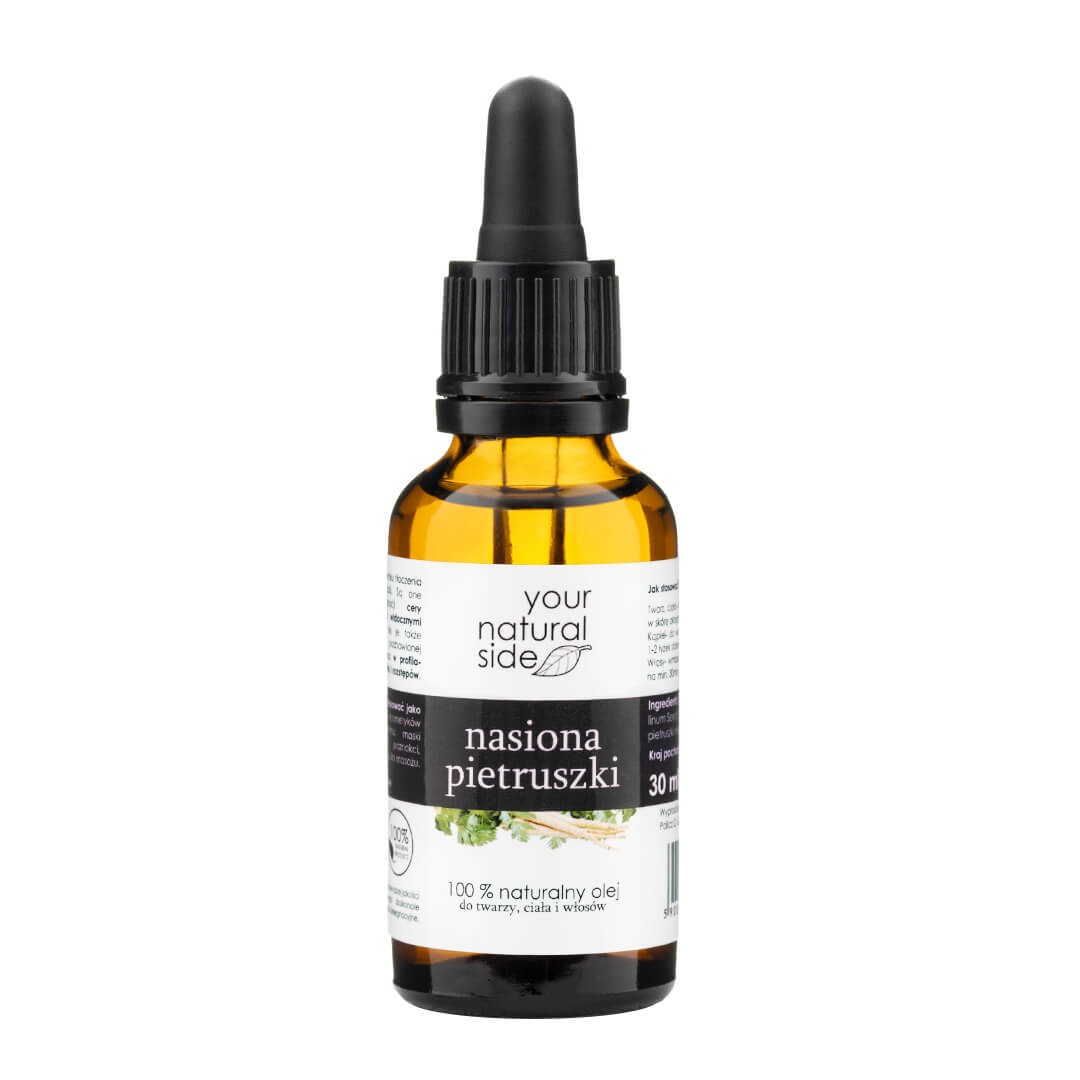 Olej z Nasion Pietruszki, nierafinowany, 30 ml, Your Natural Side
