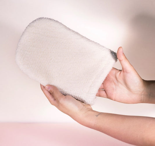 Rękawica Luffa, idealna do masażu i peelingu skóry, ODYSKIN