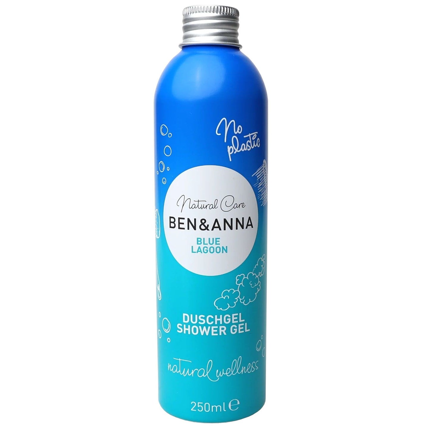 Żel pod prysznic, Blue Lagoon, 250ml, BEN&ANNA