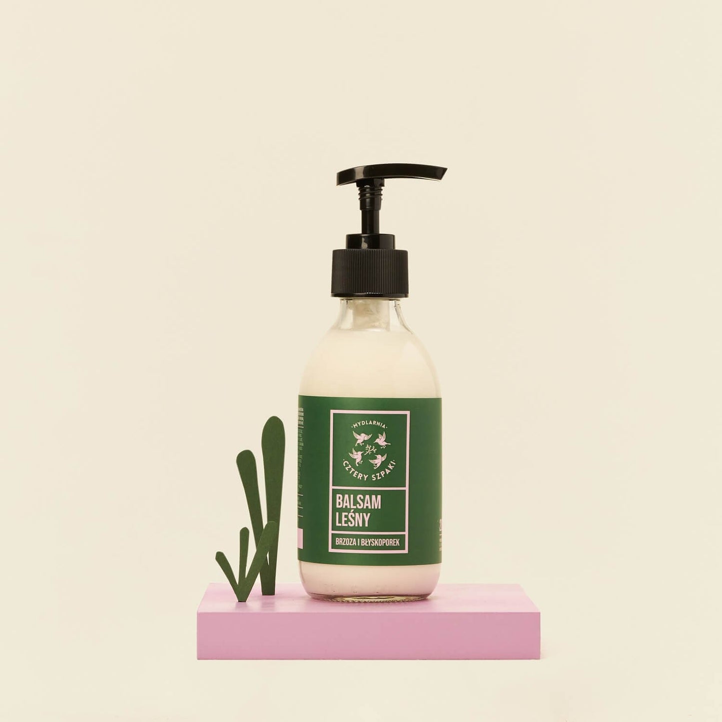 Balsam do ciała Leśny - Brzoza i Błyskoporek, 210 ml, Cztery Szpaki