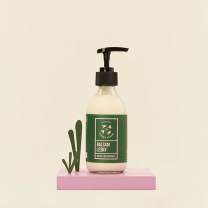 Balsam do ciała Leśny - Brzoza i Błyskoporek, 210 ml, Cztery Szpaki
