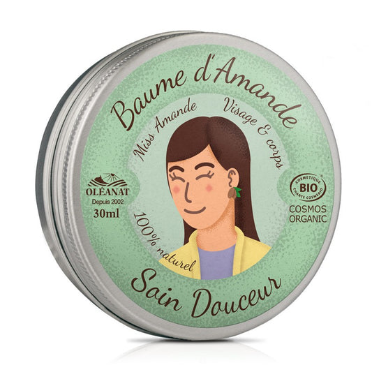 Balsam migdałowy - Delikatna pielęgnacja, Miss Amande, ECOCERT, 30 ml, Oléanat, Le Secret Naturel
