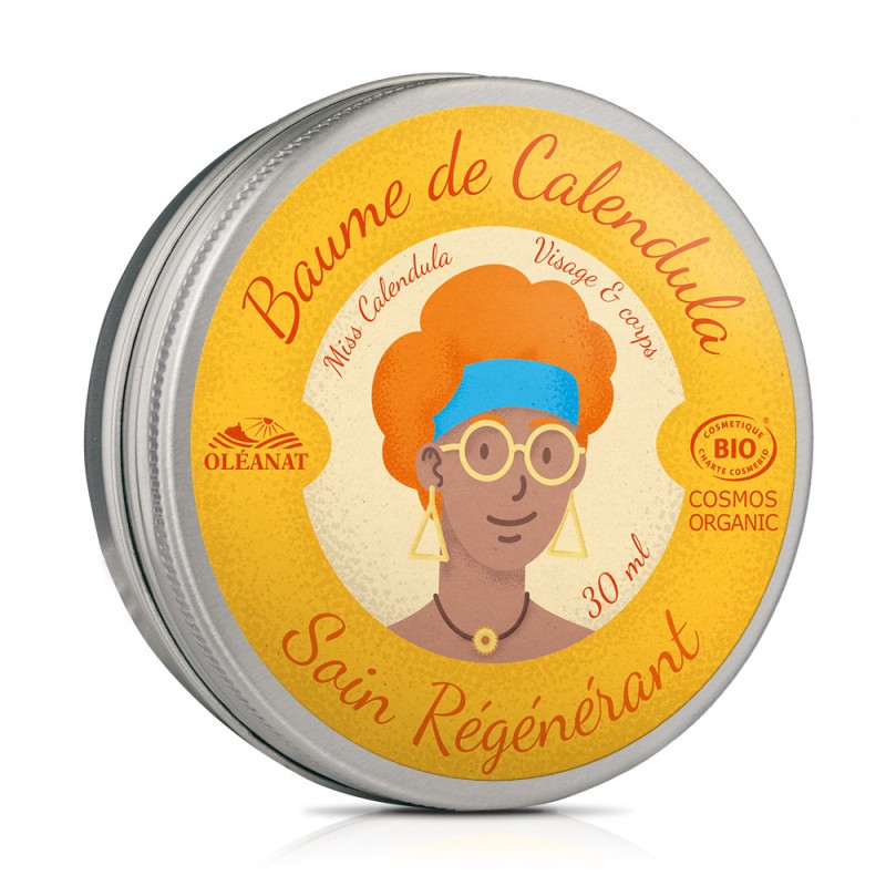 Balsam nagietkowy - Pielęgnacja regenerująca, Miss Calendula, ECOCERT, 30 ml, Oléanat, Le Secret Naturel