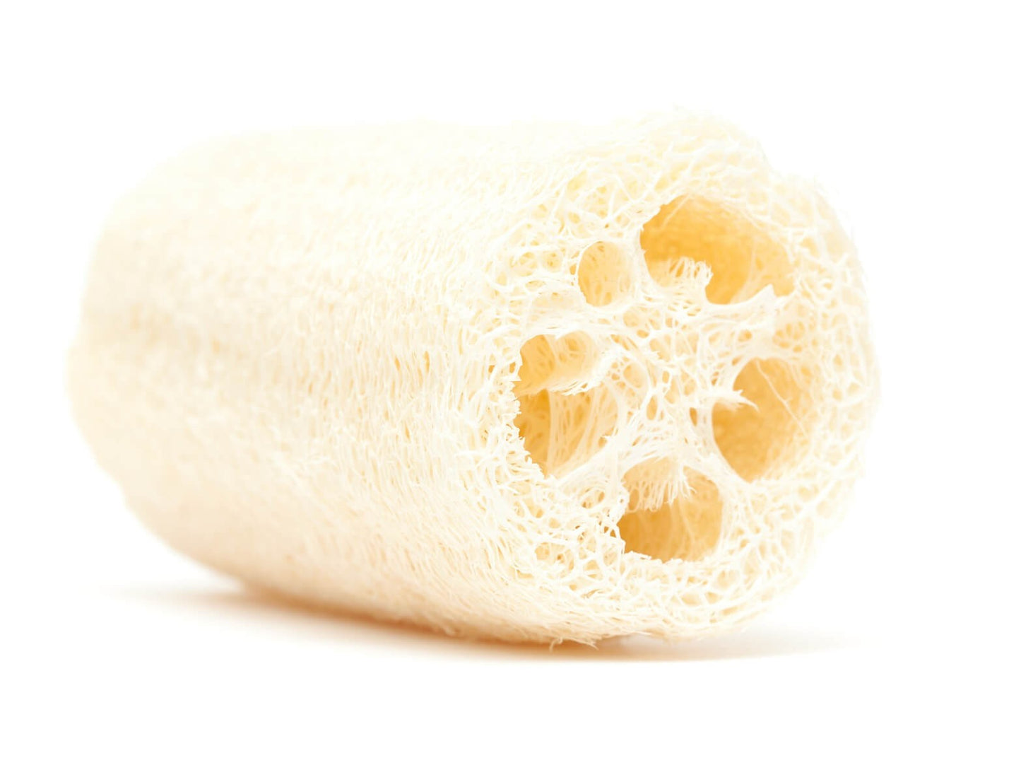 Gąbka Luffa, naturalna gąbka roślinna do mycia twarzy i ciała, rozmiar S, 7x5 cm, Wild Nature