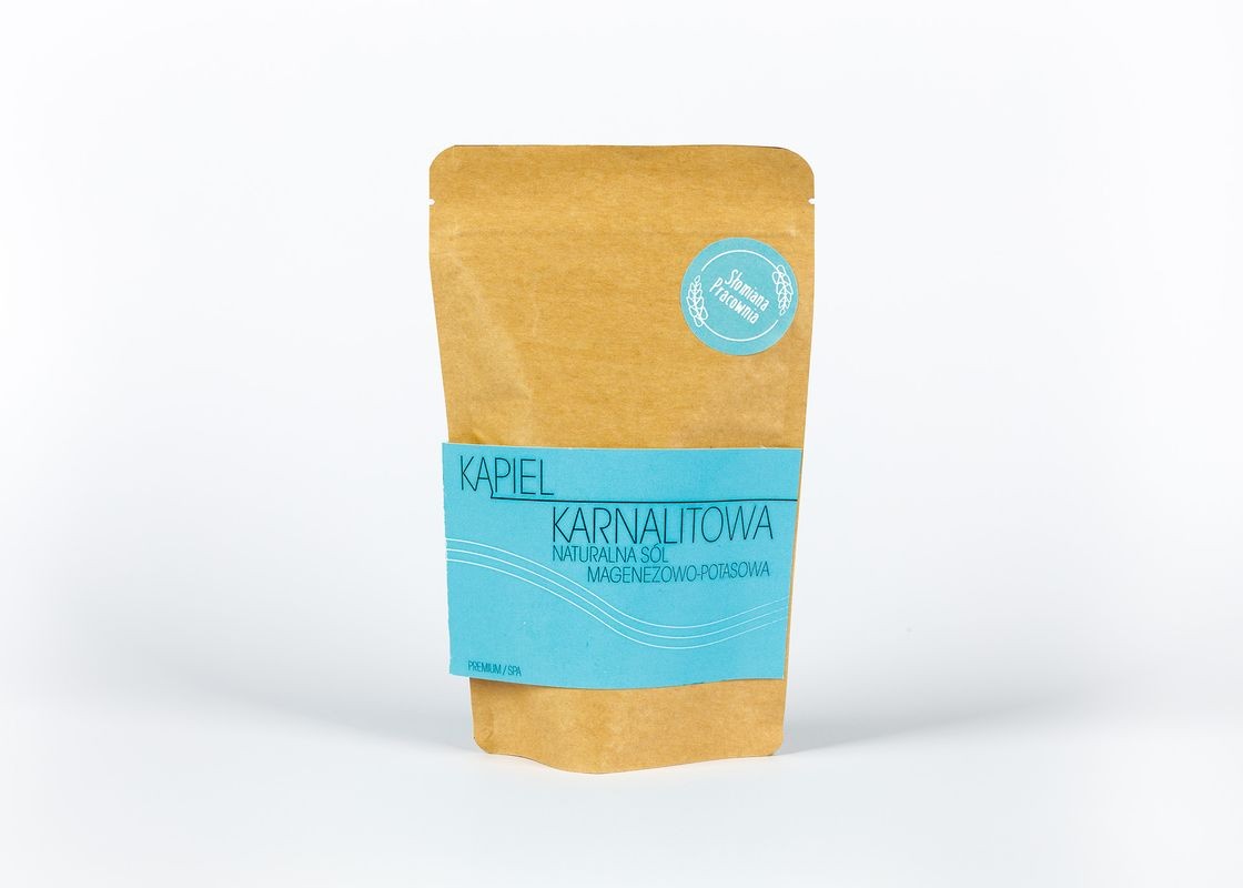 Kąpiel Karnalitowa, Naturalna sól magnezowo-potasowa, 340g, Słomiana Pracownia