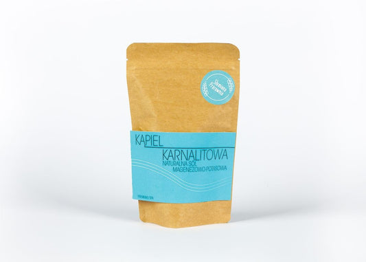 Kąpiel Karnalitowa, Naturalna sól magnezowo-potasowa, 340g, Słomiana Pracownia