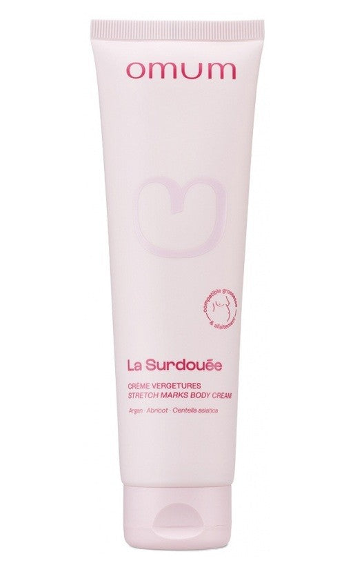 Krem zapobiegający rozstępom, dla kobiet w ciąży i karmiących, OBDAROWANA, Cosmebio, 150 ml, Omum