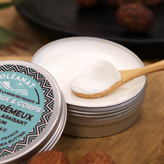 Kremowe masło shea, bezzapachowe, ECOCERT, 100 ml, Oléanat, Le Secret Naturel