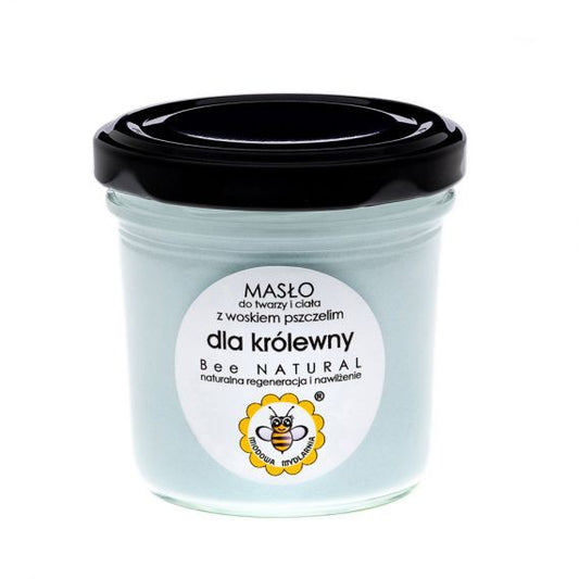 Masło do twarzy i ciała z woskiem pszczelim, Dla Królewny, 65 g, Miodowa Mydlarnia