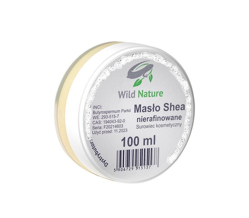 Masło Shea, nierafinowane, surowiec kosmetyczny, 100 g, Wild Nature
