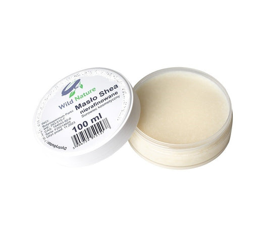 Masło Shea, nierafinowane, surowiec kosmetyczny, 100 g, Wild Nature