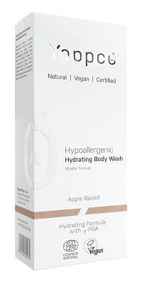Micelarny żel pod prysznic, hipoalergiczny, nawilżający, ECOCERT, 200 ml, Yappco