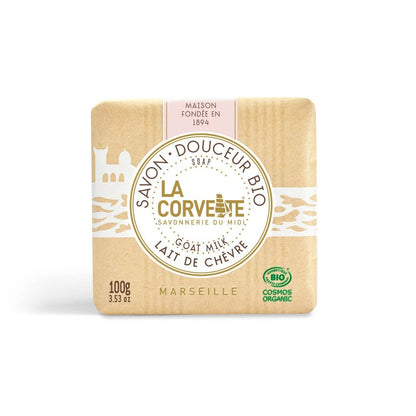 Mydło BIO Organiczne KOZIE MLEKO, ECOCERT, 100g, La Corvette