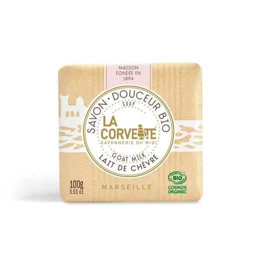 Mydło BIO Organiczne KOZIE MLEKO, ECOCERT, 100g, La Corvette
