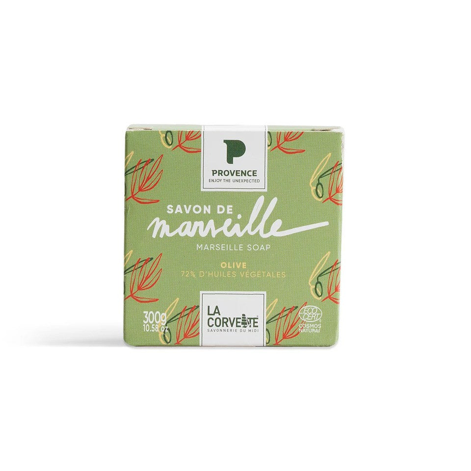 Mydło marsylskie OLIWKA, ECOCERT, 300g, Provence, La Corvette