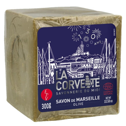 Mydło Marsylskie OLIWKA, Edycja limitowana, ECOCERT, 300g, La Corvette