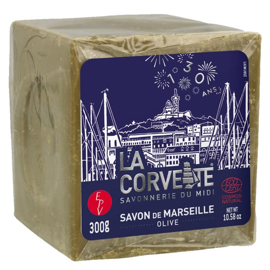 Mydło Marsylskie OLIWKA, Edycja limitowana, ECOCERT, 300g, La Corvette