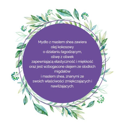 Mydło Marsylskie Prowansalskie MASŁO SHEA, bez oleju palmowego, 72%, 100g, Le Chatelard 1802