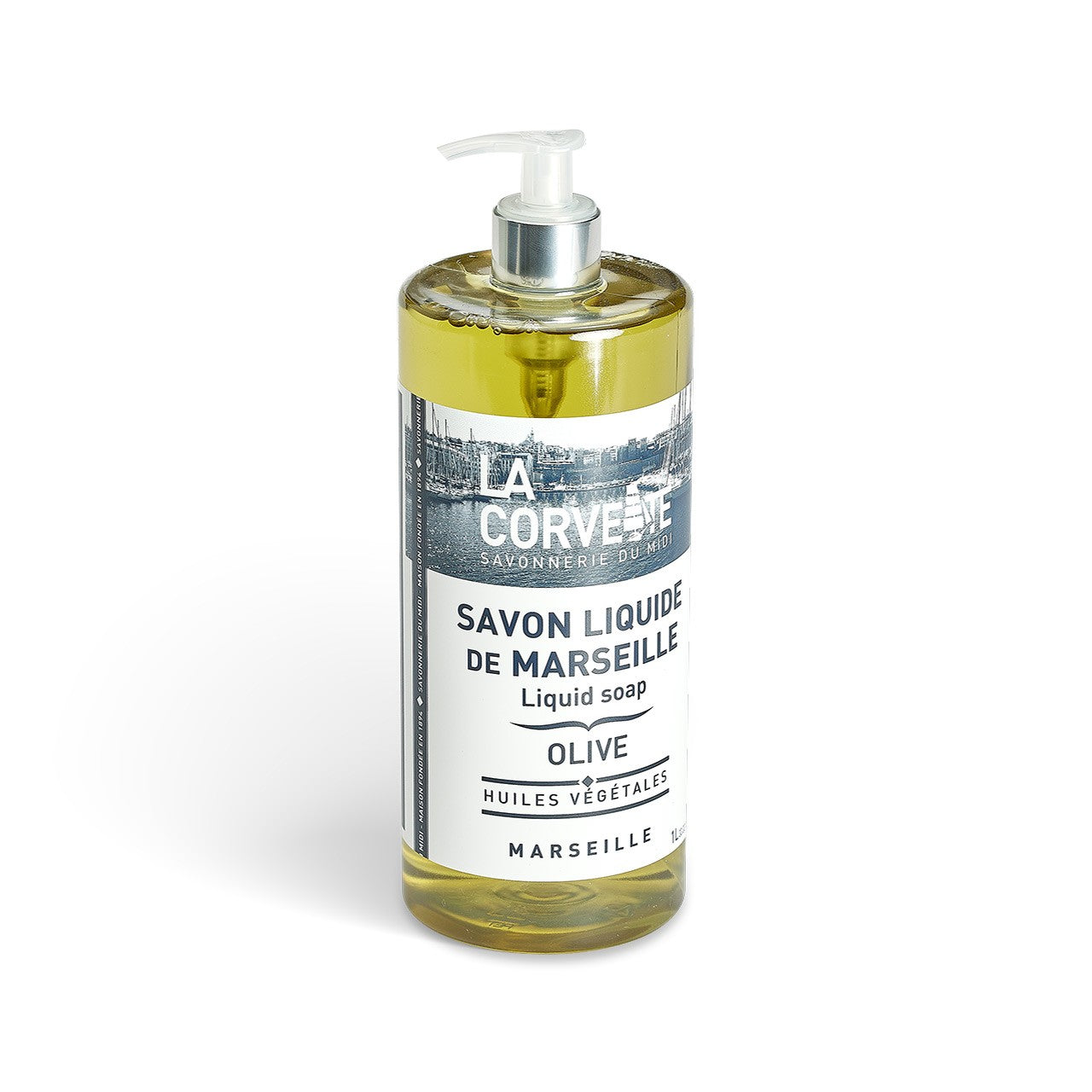 Mydło marsylskie w płynie, oliwkowe, 1l, La Corvette