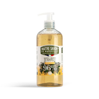 Mydło Marsylskie w płynie, WICIOKRZEW, extra doux, 500 ml, Maitre Savon de Marseille