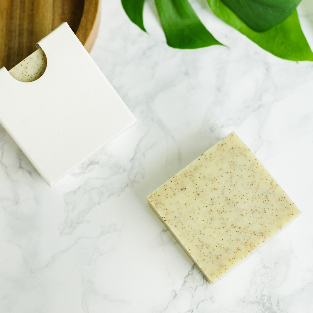 Mydło - peeling brzoskwiniowy, 110 g, Bydgoska Wytwórnia Mydła