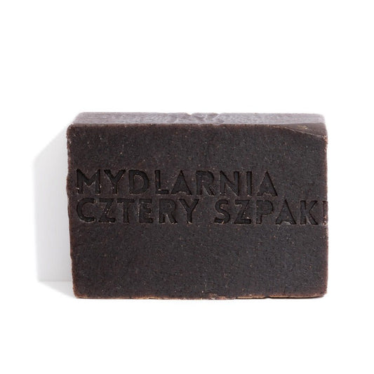 Mydło peelingujące Porzeczka, 110 g, Cztery Szpaki