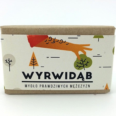 Mydło Wyrwidąb – naturalne mydło do ciała dla mężczyzn, 110 g, Cztery Szpaki