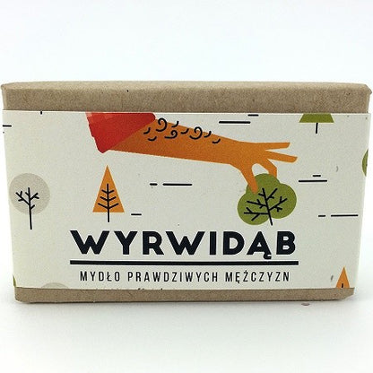 Mydło Wyrwidąb – naturalne mydło do ciała dla mężczyzn, 110 g, Cztery Szpaki