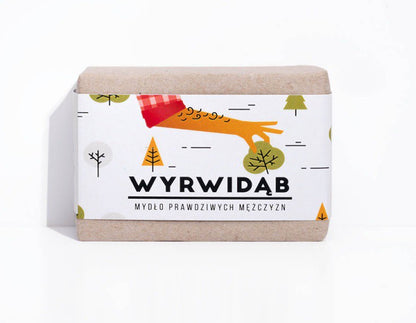 Mydło Wyrwidąb – naturalne mydło do ciała dla mężczyzn, 110 g, Cztery Szpaki