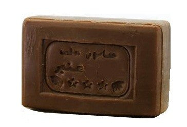 Mydło z Aleppo o zapachu bursztynu, 10% oleju laurowego, 125g, bez opakowania, Janapp