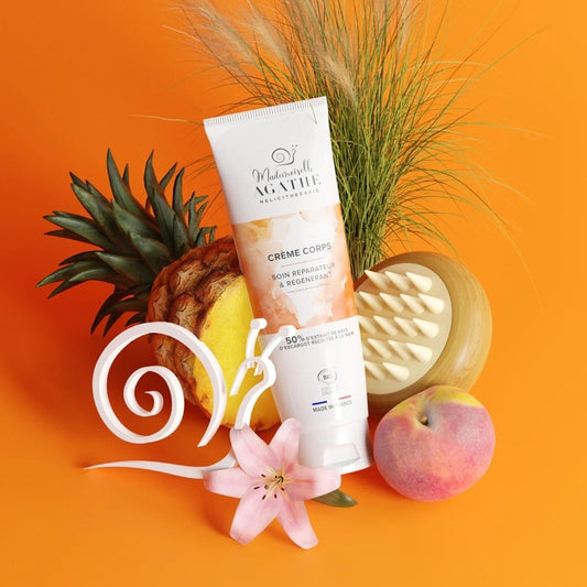 Naprawczy i regenerujący krem do ciała, do suchej i wymagającej skóry, Cosmos Organic, 200 ml, Mlle Agathe
