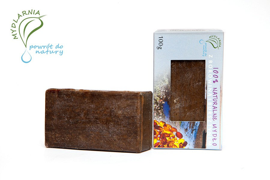 Naturalne mydło z borowiną i bursztynem, Powrót do Natury, 100 g