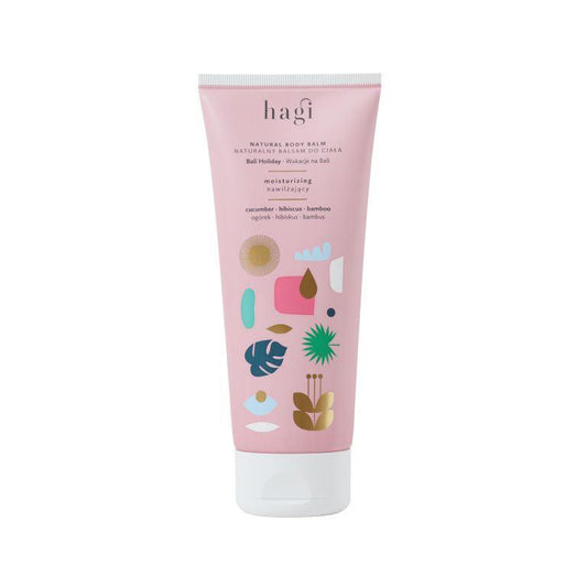 Naturalny balsam do ciała Wakacje na Bali, nawilżający, 200 ml, Hagi