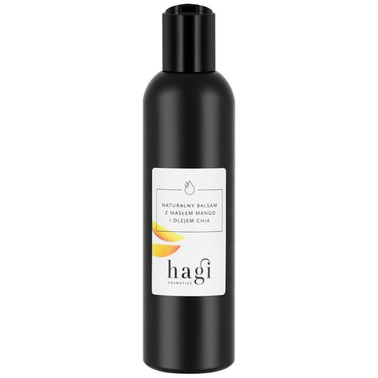 Naturalny balsam z masłem mango i olejem chia, 200 ml, Hagi