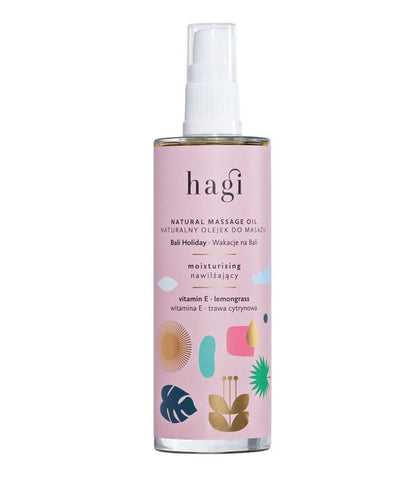 Naturalny olejek do masażu Wakacje na Bali, 100 ml, Hagi