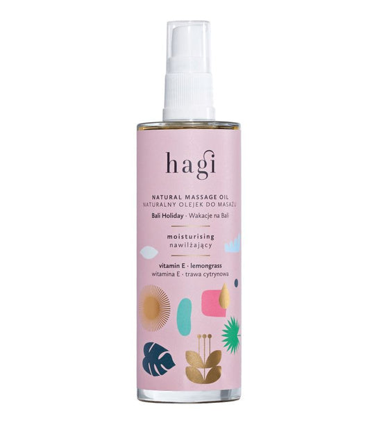 Naturalny olejek do masażu Wakacje na Bali, 100 ml, Hagi