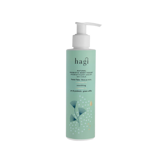 Naturalny probiotyczny jogurt do ciała, Boso Po Mchu, 200ml, Hagi