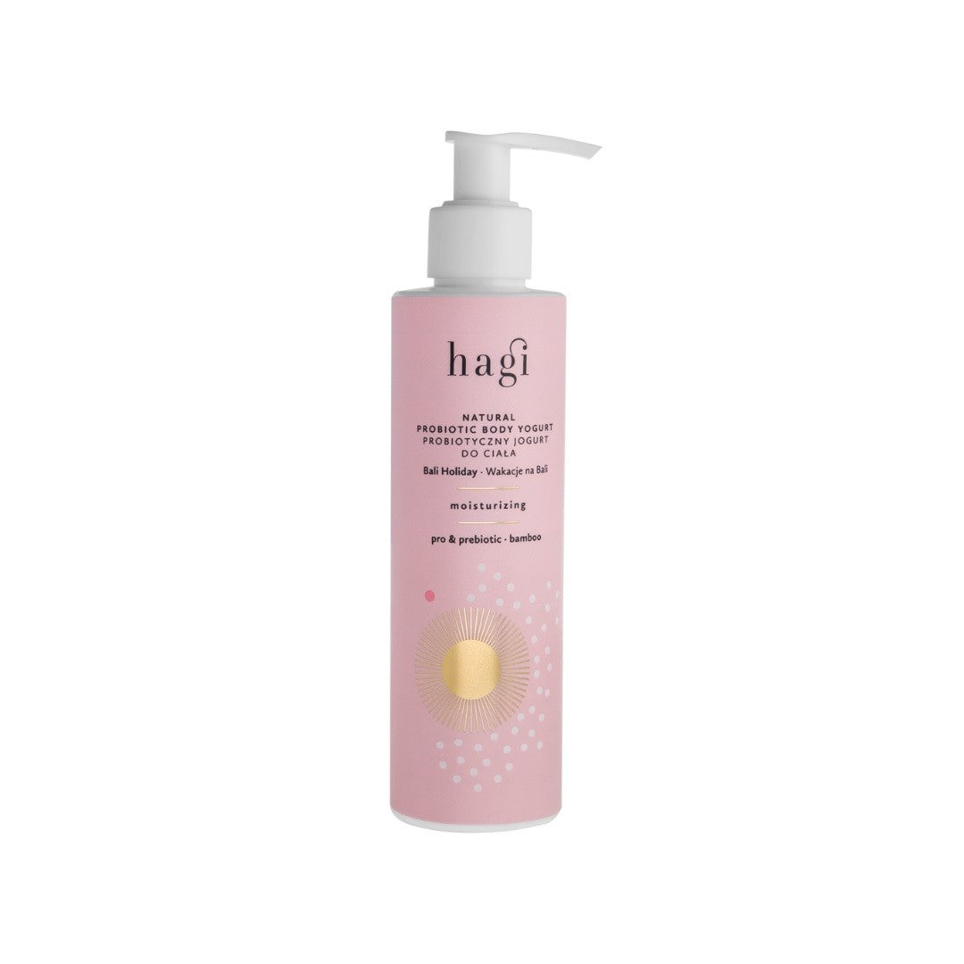 Naturalny probiotyczny jogurt do ciała, Wakacje Na Bali, 200ml, Hagi