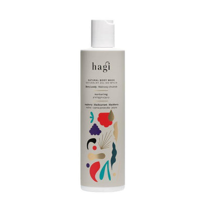 Naturalny żel do mycia ciała Malinowy Chruśniak, 300 ml, Hagi